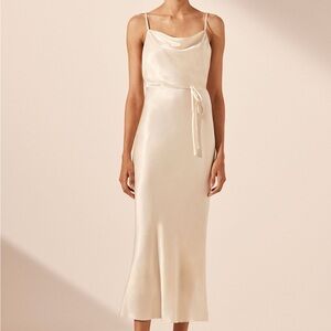 Shona Joy La Lune Bias Cowl Neck